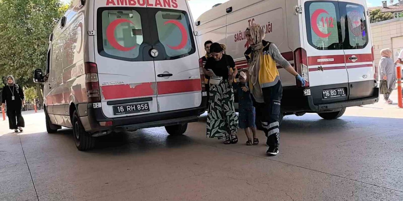 Bıçak 5 yaşındaki çocuğun gözüne battı