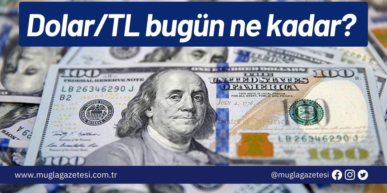 Dolar/TL bugün ne kadar? (23 Eylül 2024 dolar-Euro fiyatları)