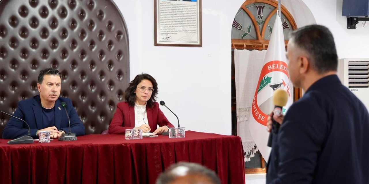 BAŞKANLAR YIKIM KARARI BULUNAN MUSTAFA MUĞLALI İŞHANI ESNAFI İLE GÖRÜŞTÜ