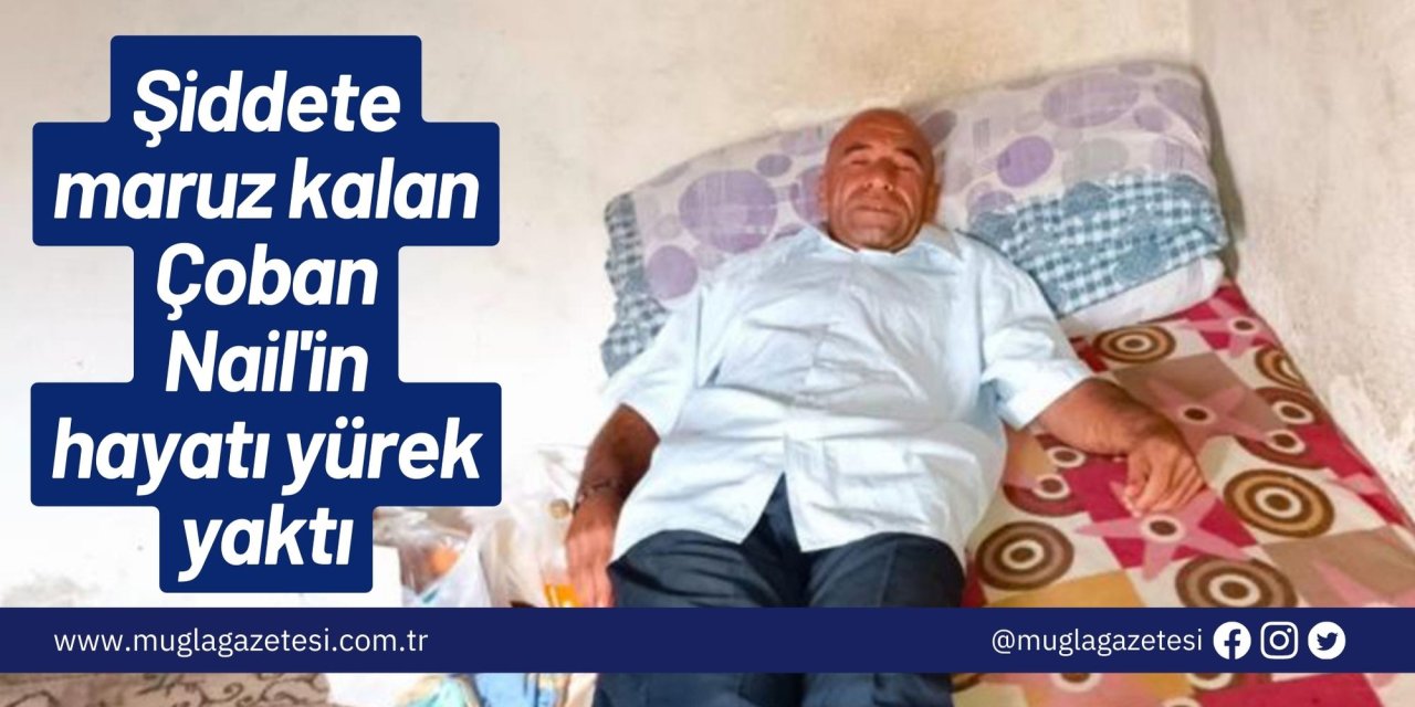 Şiddete maruz kalan Çoban Nail'in hayatı yürek yaktı