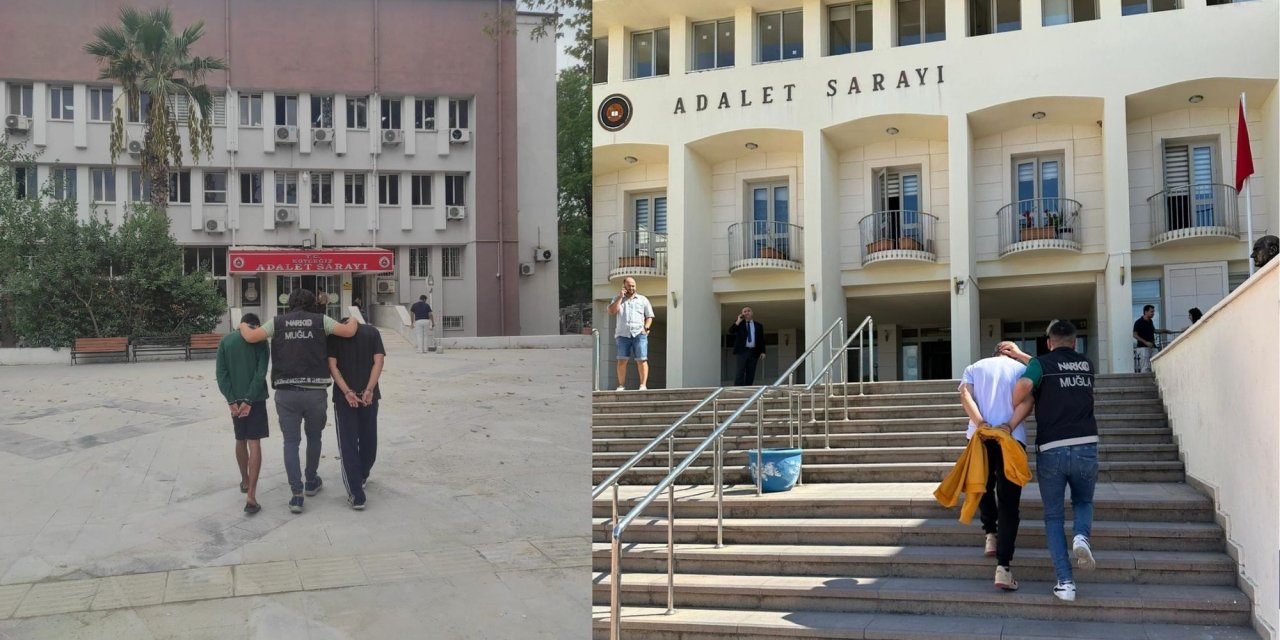 Muğla’da uyuşturucu tacirlerine operasyon!