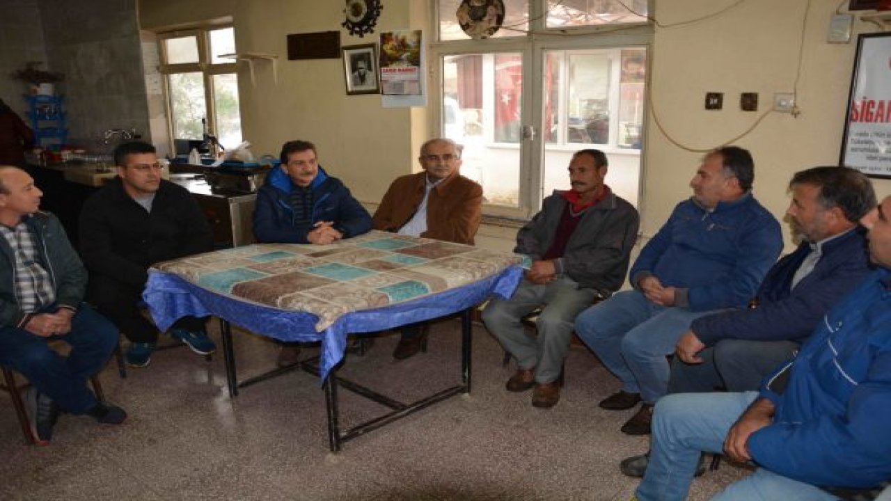 Demir ve Sertkaya’dan mahalle ziyareti