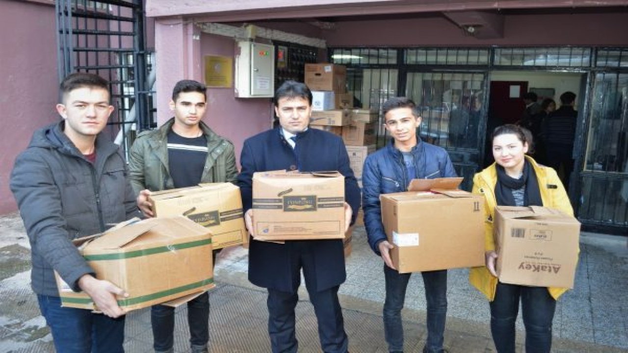 Kış mevsiminde yürekleri ısıtan proje