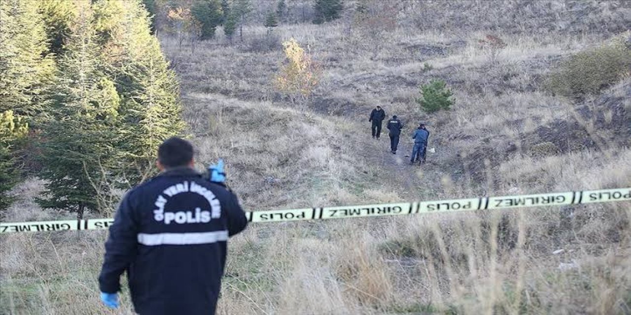 Yaylada yanmış ceset bulundu