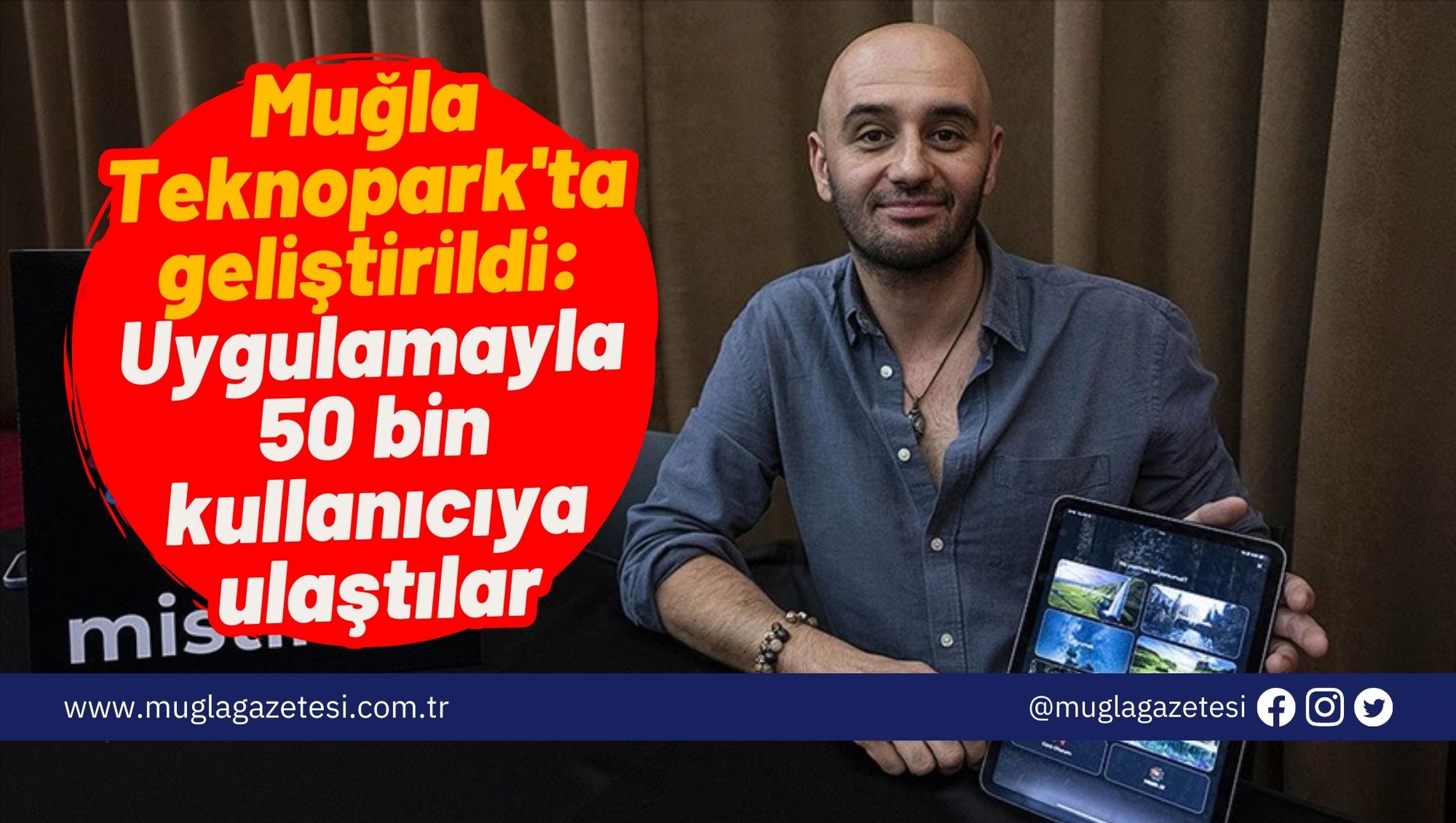 Muğla Teknopark'ta geliştirildi: Uygulamayla 50 bin kullanıcıya ulaştılar