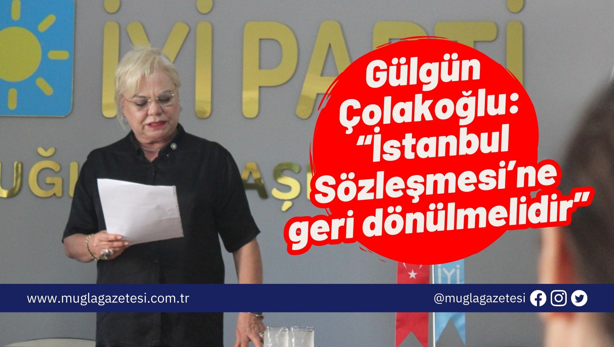 Gülgün Çolakoğlu: “İstanbul Sözleşmesi’ne geri dönülmelidir”