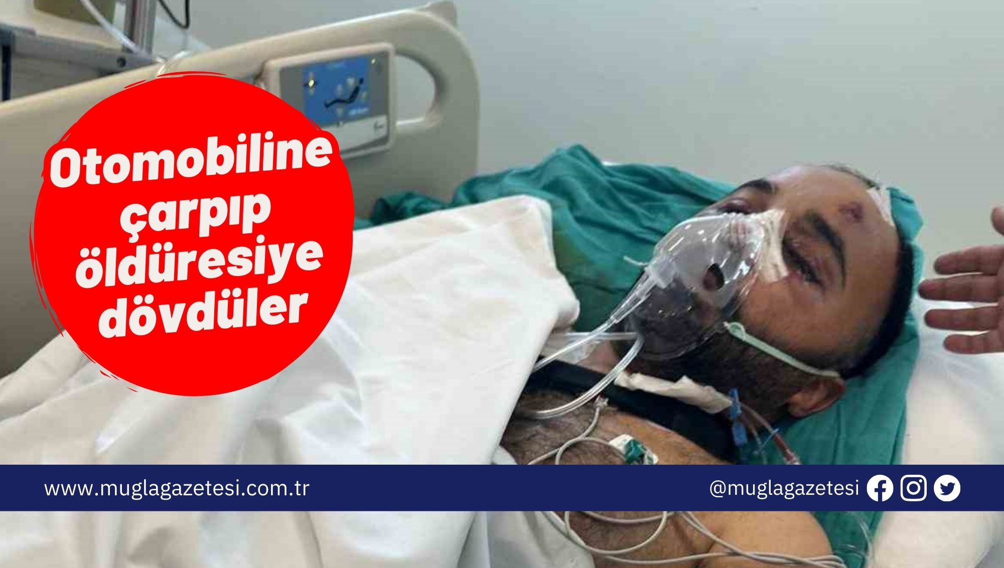 Otomobiline çarpıp öldüresiye dövdüler