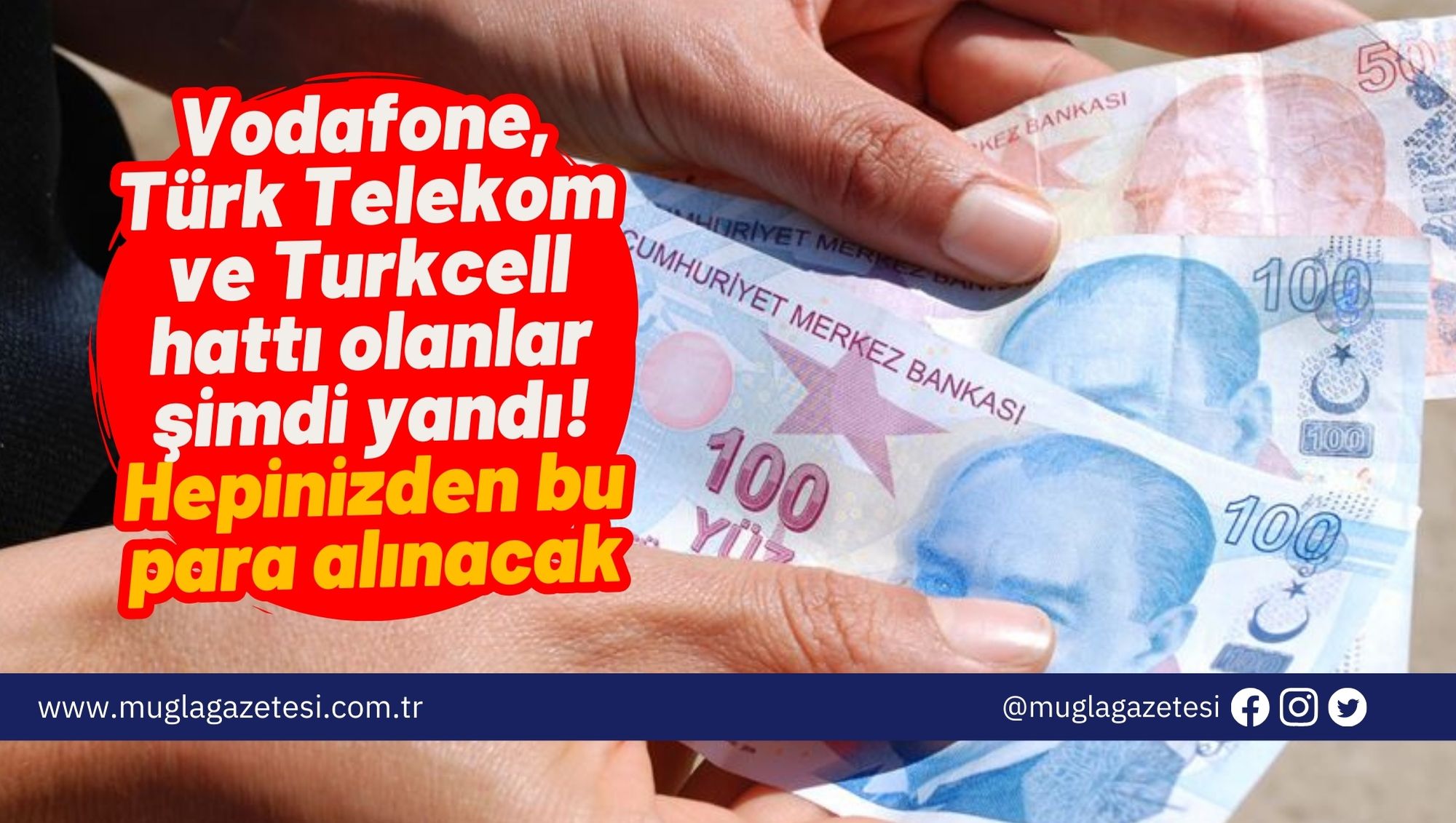 Vodafone, Türk Telekom ve Turkcell hattı olanlar şimdi yandı! Hepinizden bu para alınacak