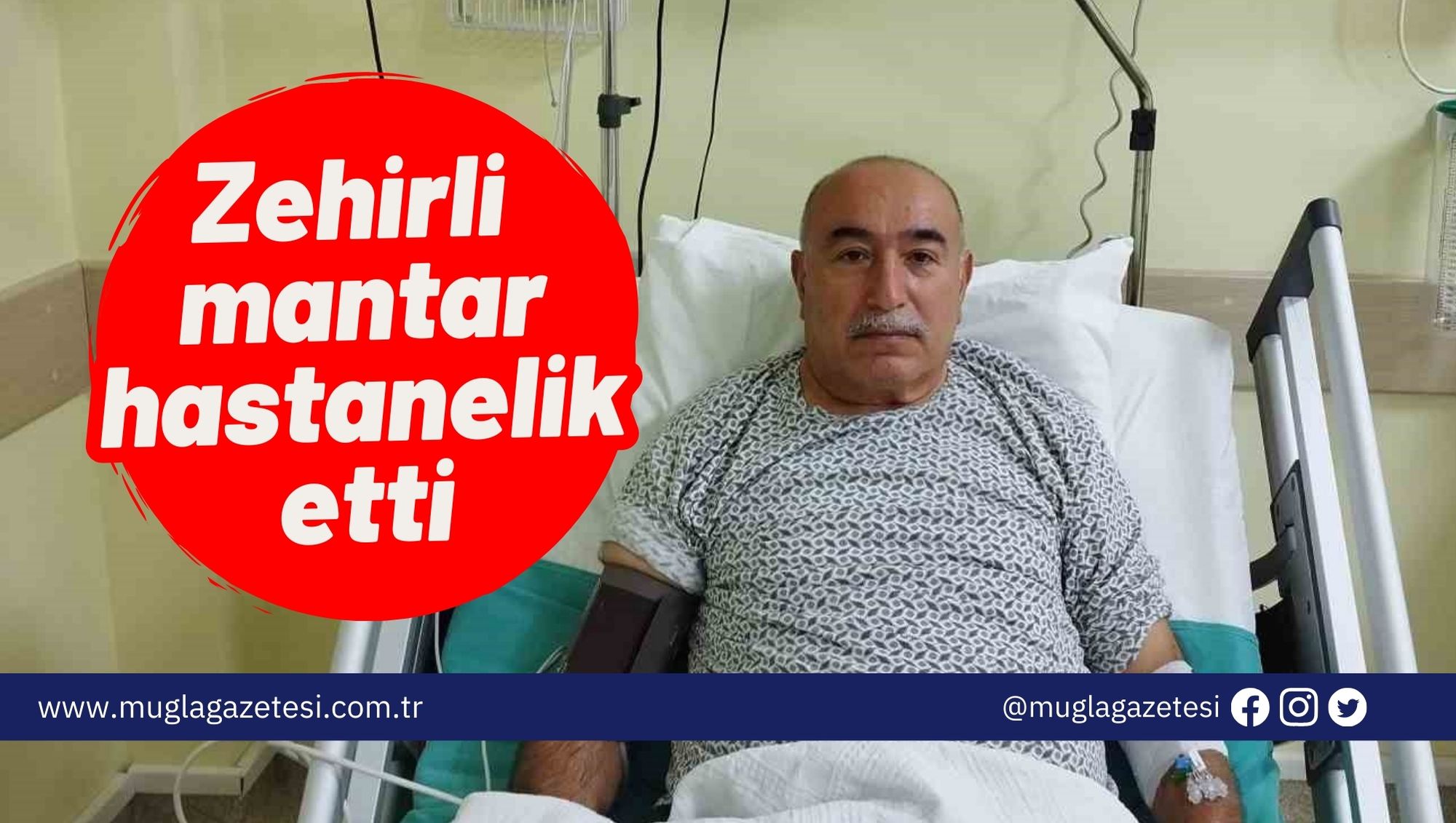 Zehirli mantar hastanelik etti