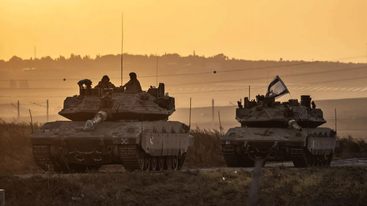 İsrail tankları Suriye'ye girdi