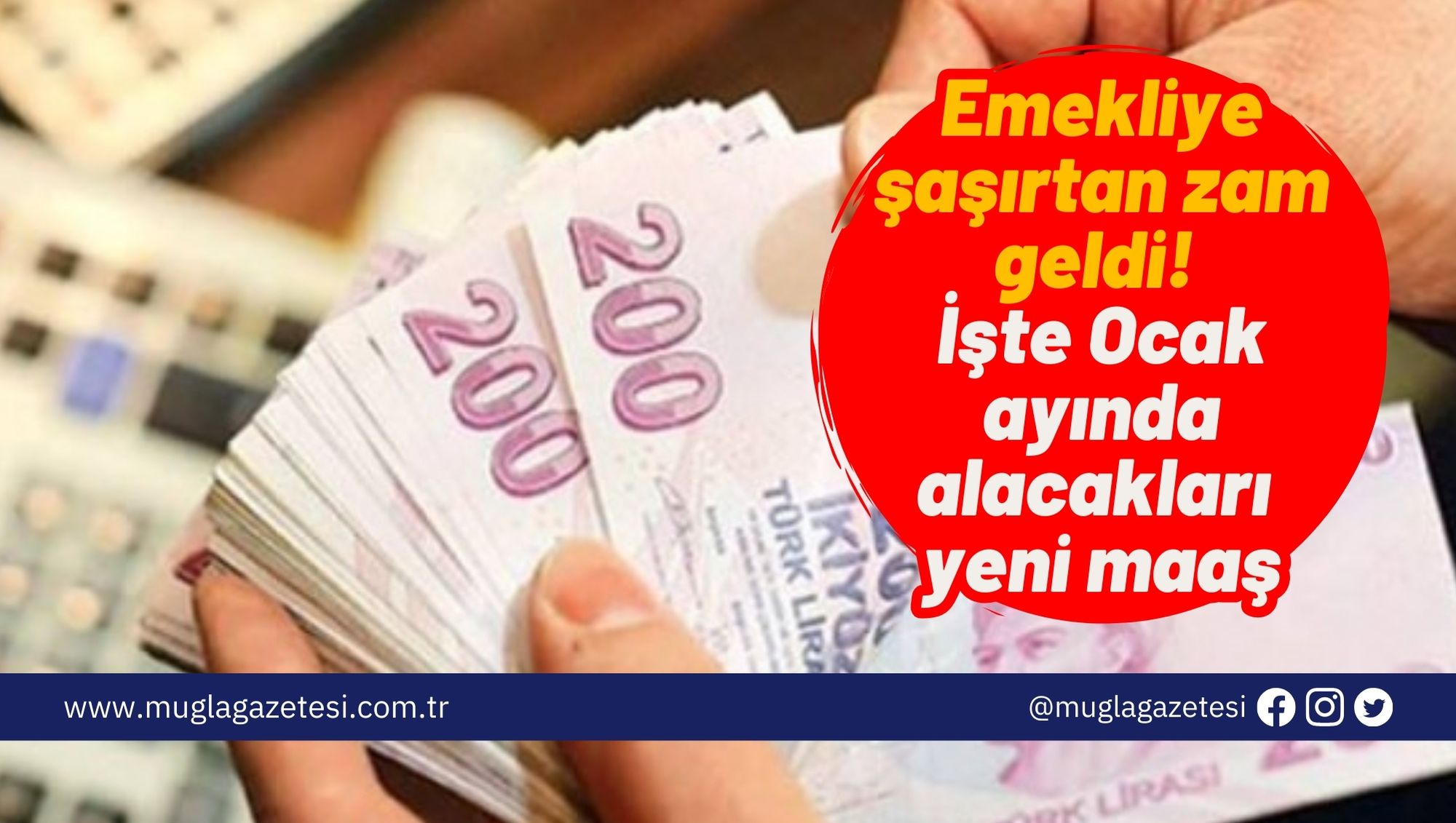 Emekliye şaşırtan zam geldi! İşte Ocak ayında alacakları yeni maaş