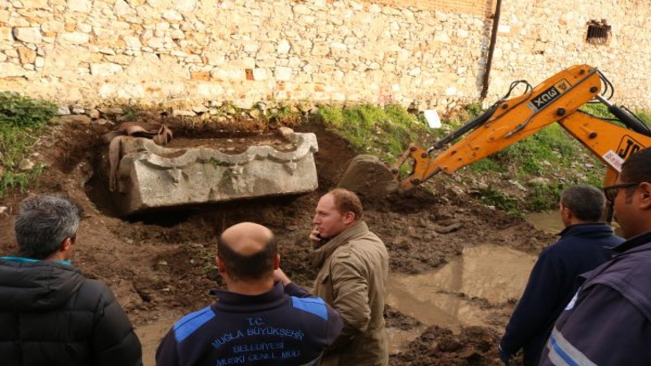 Roma dönemine ait lahit bulundu