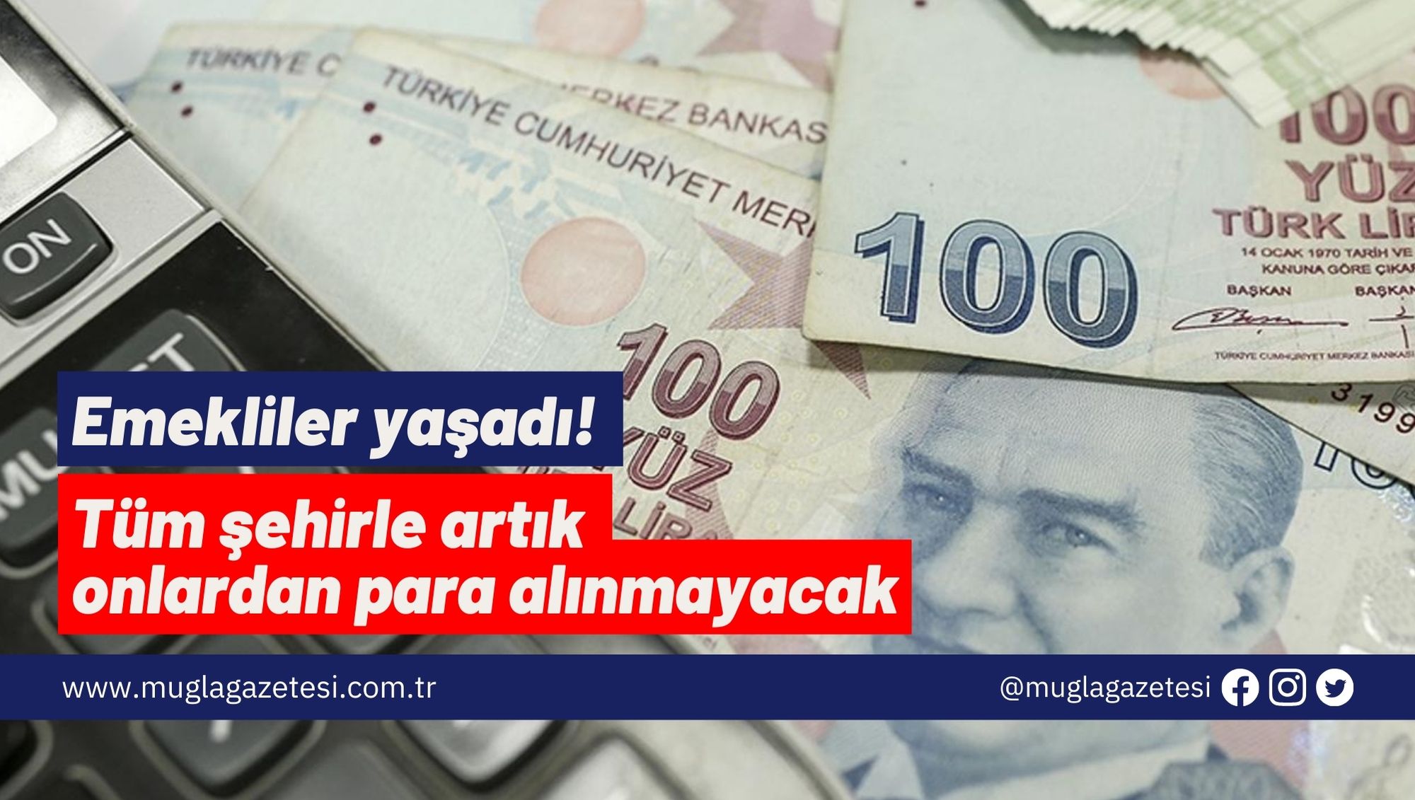 Emekliler yaşadı! Tüm şehirle artık onlardan para alınmayacak