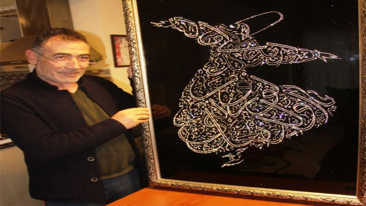 Hat sanatını semazenle birleştirdi