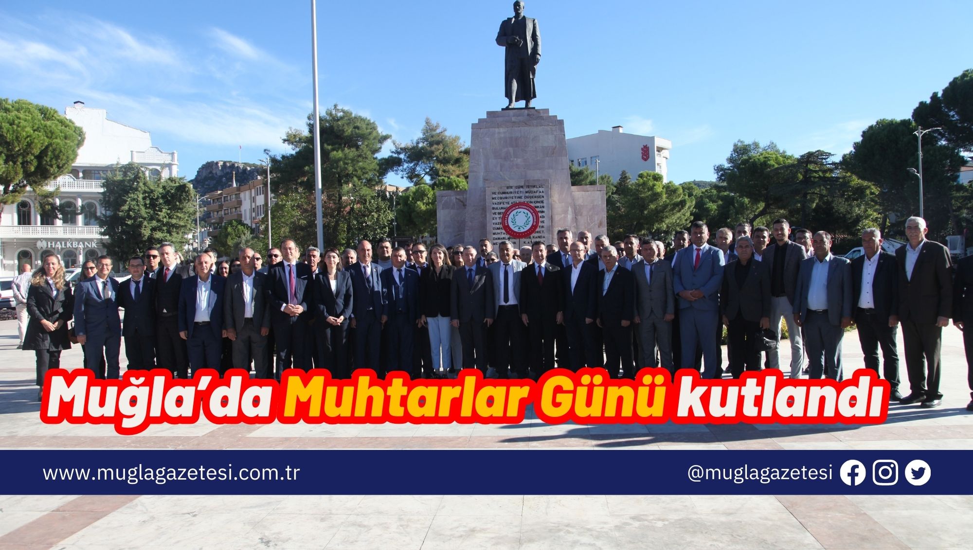 Muğla’da Muhtarlar Günü kutlandı