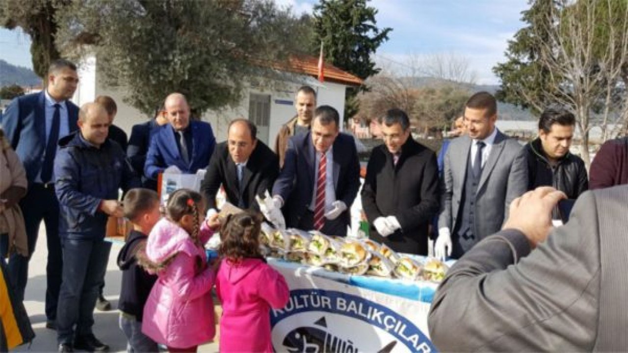 Çocuklara balığı sevdiren proje