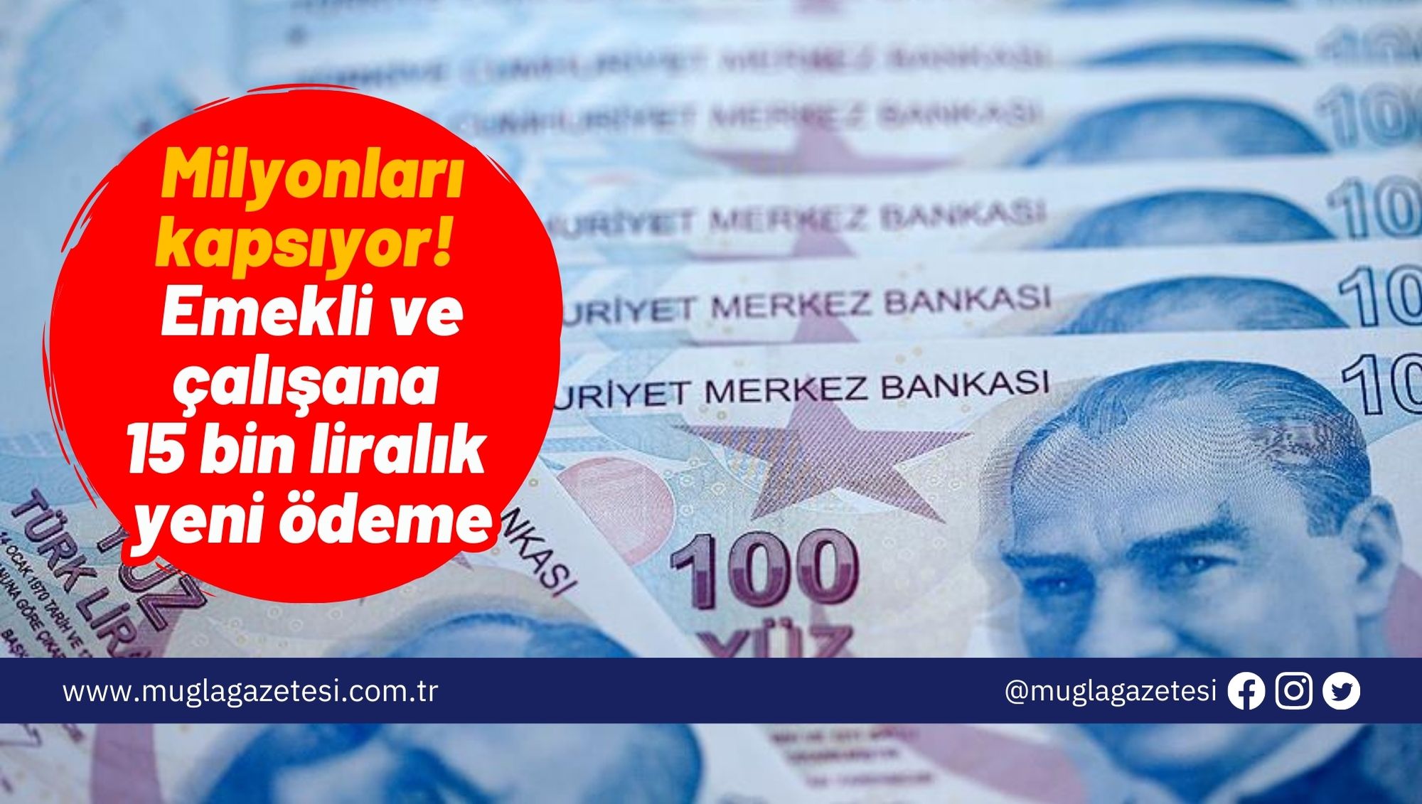 Milyonları kapsıyor! Emekli ve çalışana 15 bin liralık yeni ödeme