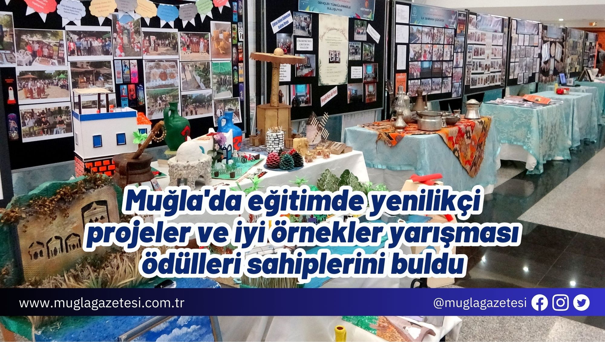 Muğla'da eğitimde yenilikçi projeler ve iyi örnekler yarışması ödülleri sahiplerini buldu