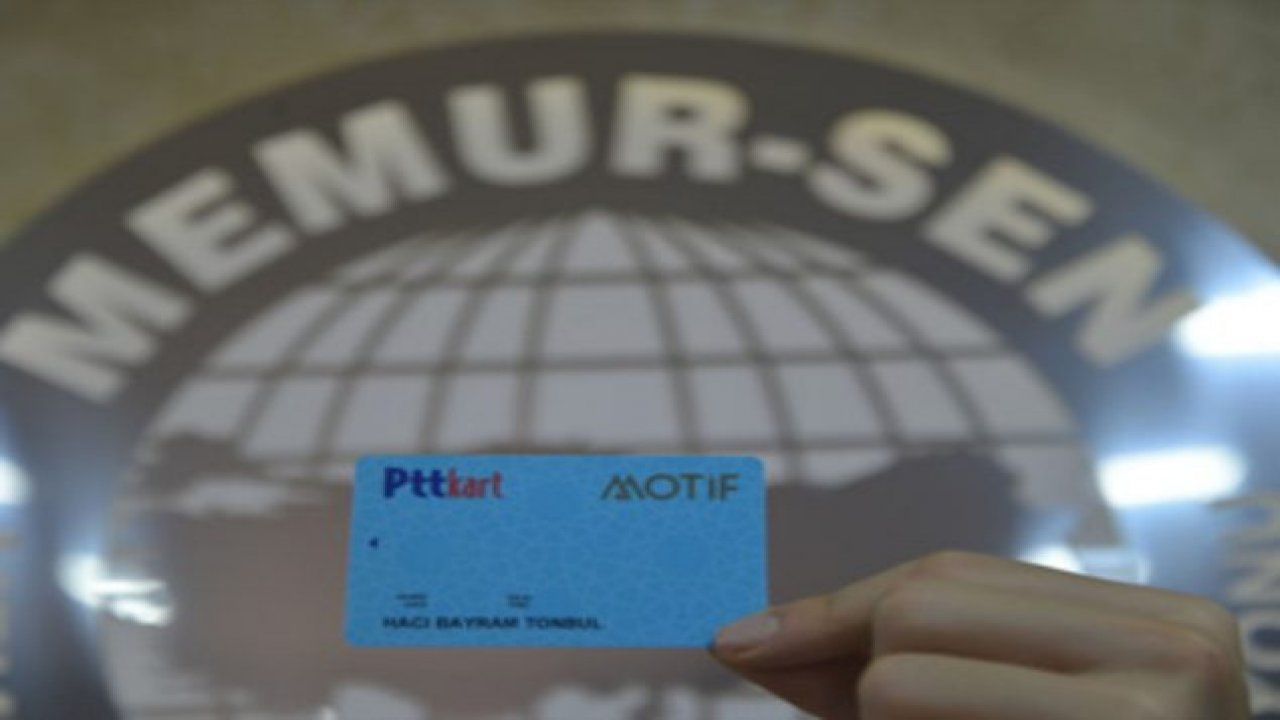 Memurlara “Motif Kart”