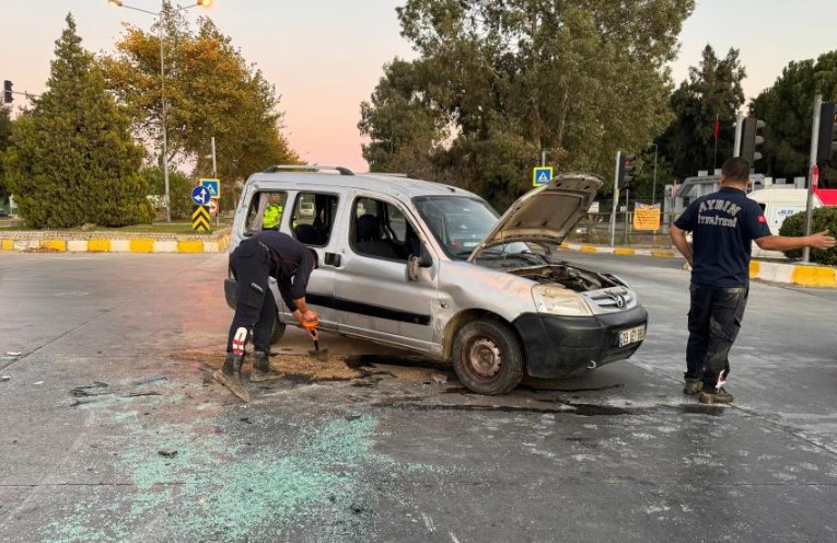 Araç takla attı: 3 yaralı var