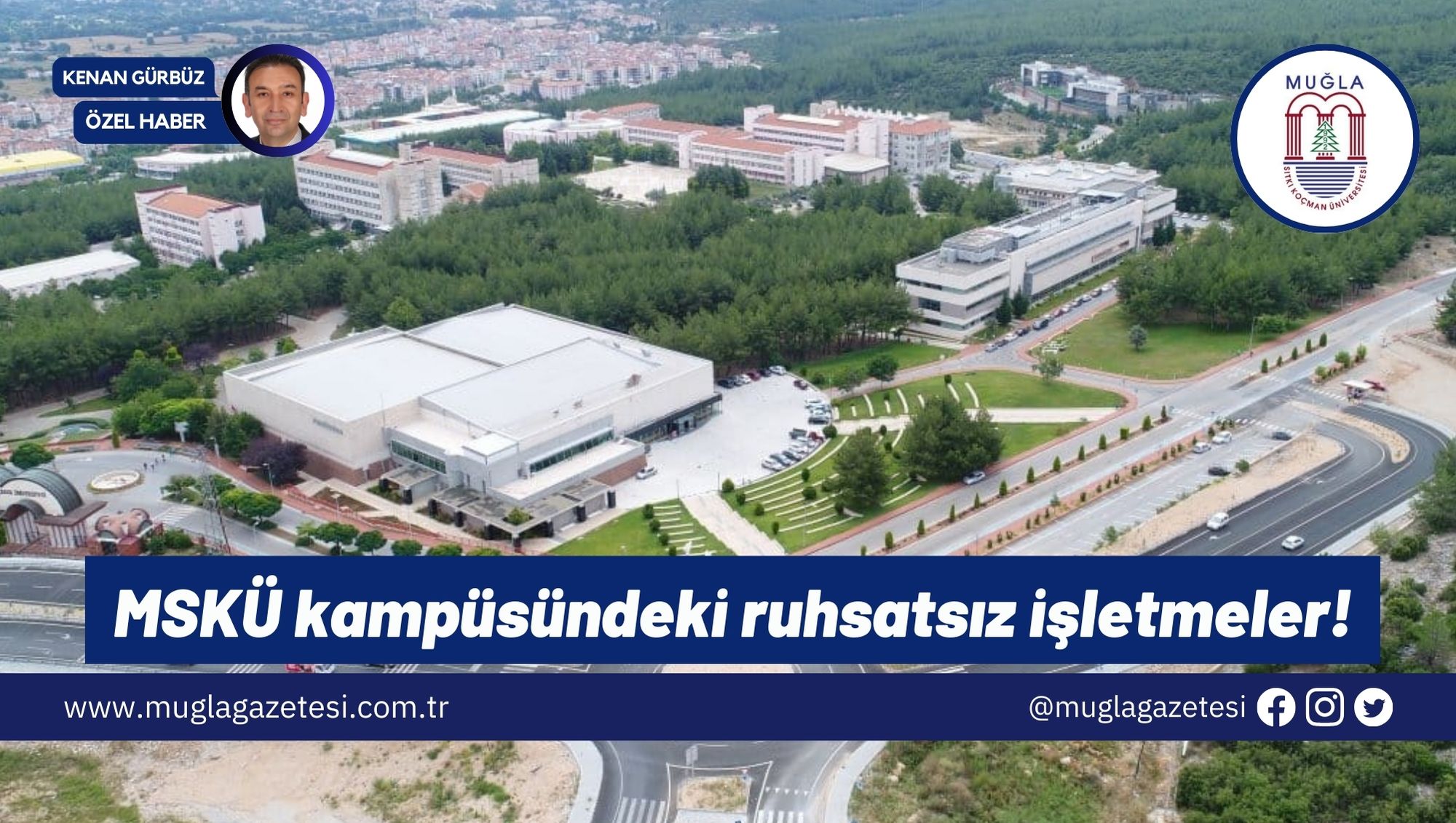 MSKÜ kampüsündeki ruhsatsız işletmeler!