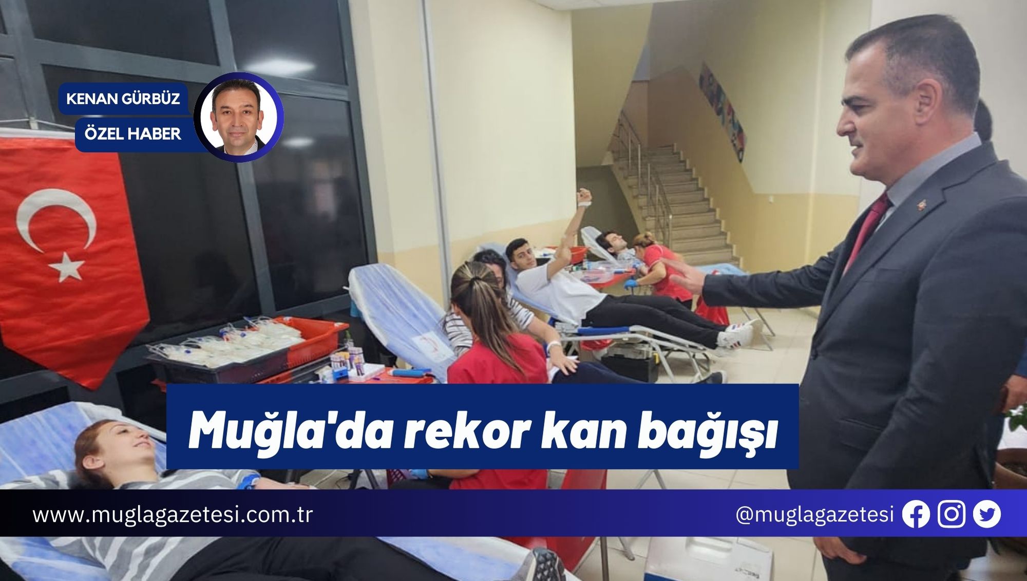 Muğla'da rekor kan bağışı