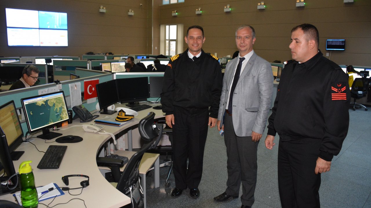 Albay Bavbek’ten 112 AÇM’ye ziyaret