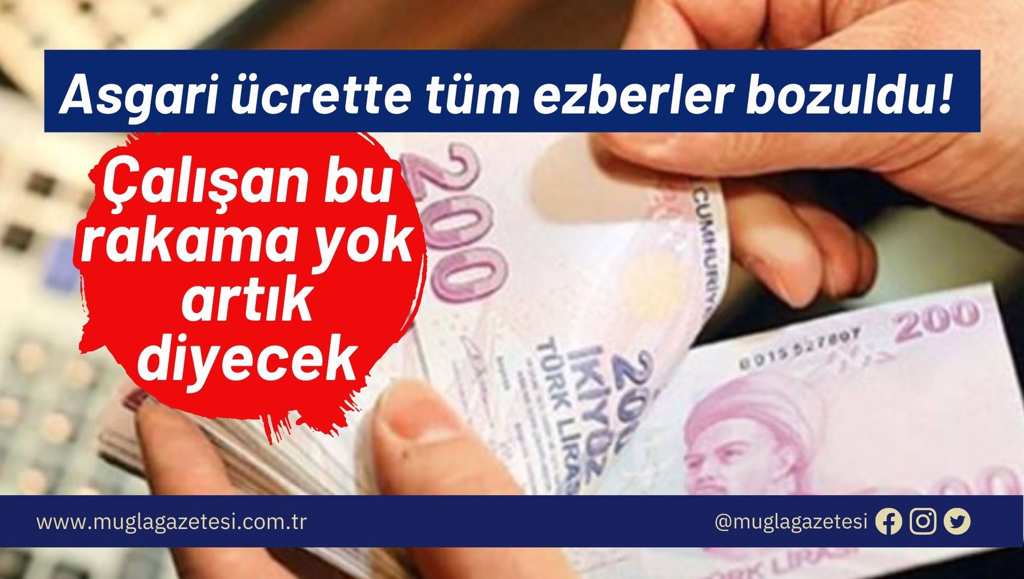 Asgari ücrette tüm ezberler bozuldu! Çalışan bu rakama yok artık diyecek