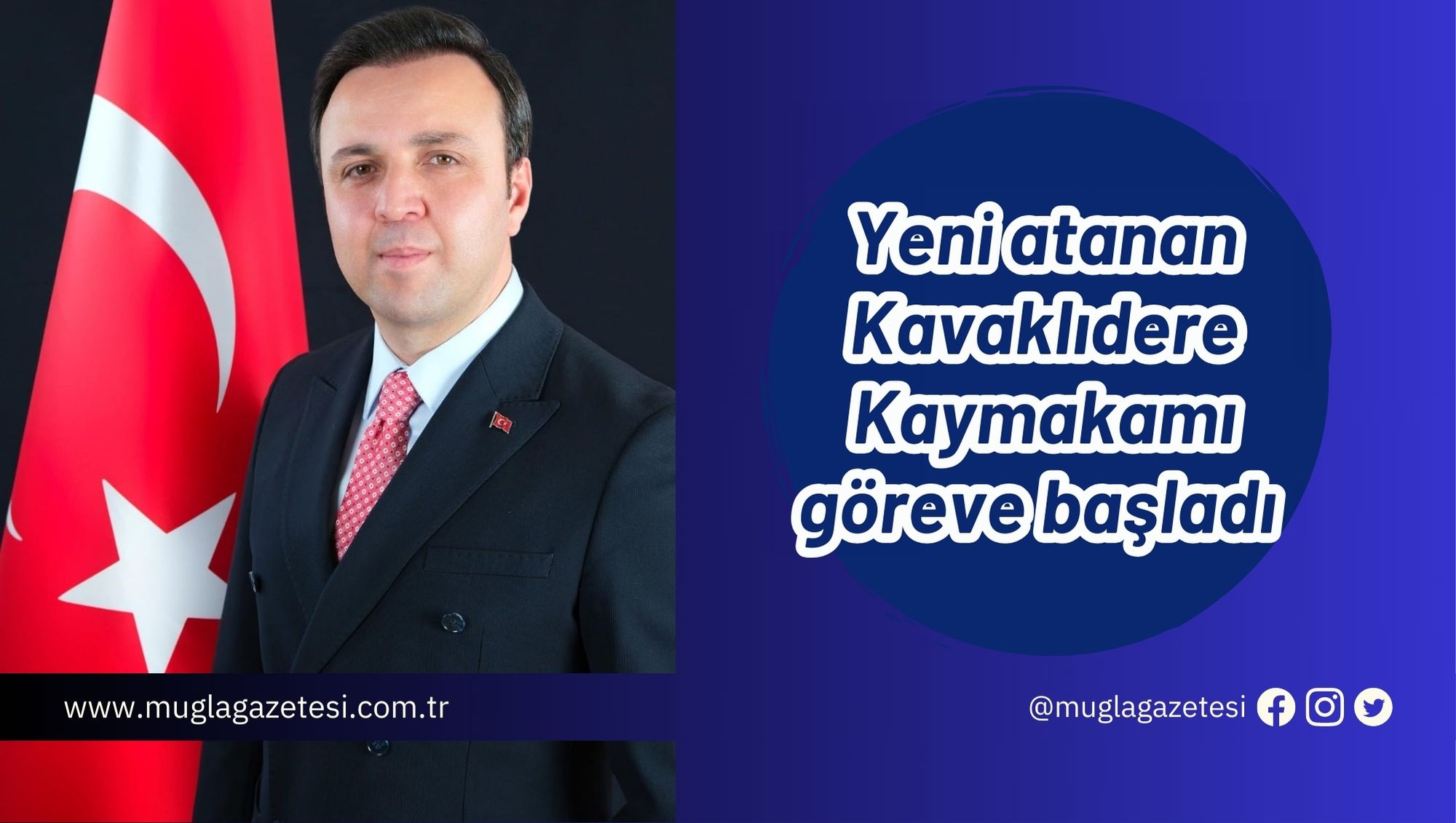 Yeni atanan Kavaklıdere Kaymakamı göreve başladı