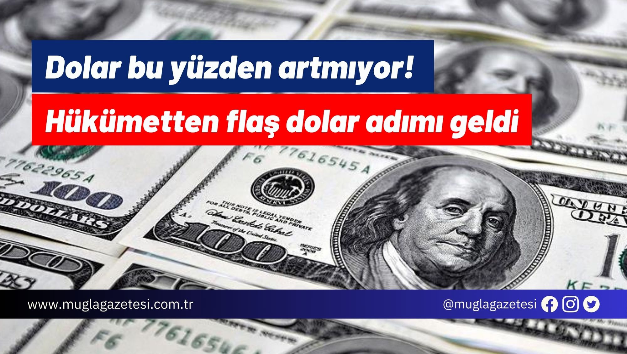 Dolar bu yüzden artmıyor! Hükümetten flaş dolar adımı geldi