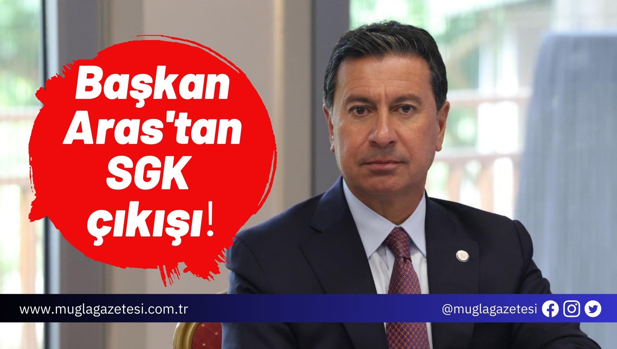 Başkan Aras'tan SGK çıkışı: “Belediyeler SGK borçlarıyla mı uğraşsın? Vatandaşın ihtiyaçlarını karşılamaya mı çalışsın?”