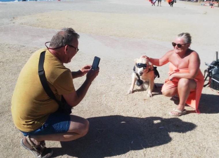 Fethiye'de köpeğiyle bin 700 metreden atladı