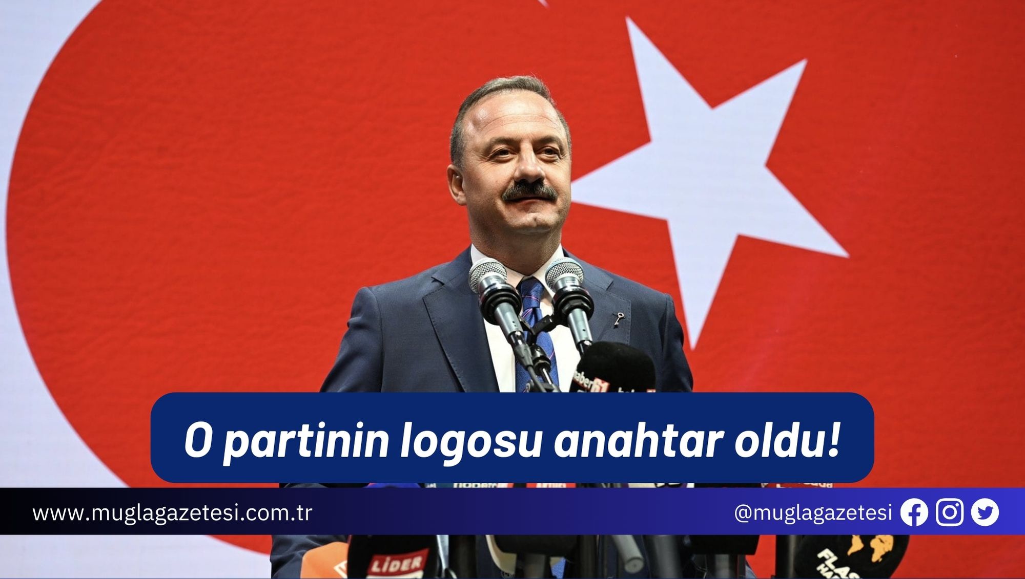 O partinin logosu anahtar oldu!