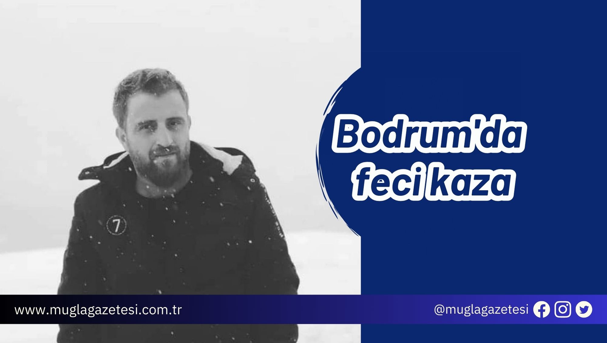 Bodrum'da feci kaza