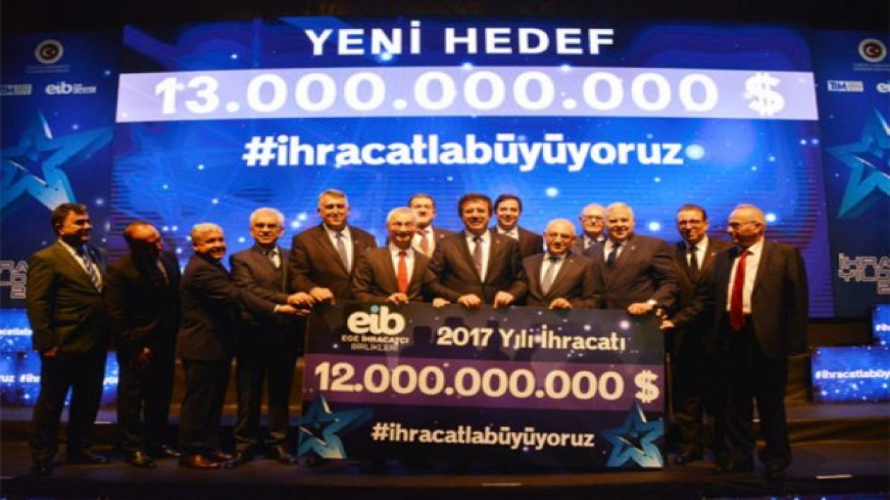 Egeli ihracat şampiyonları ödüllendirildi