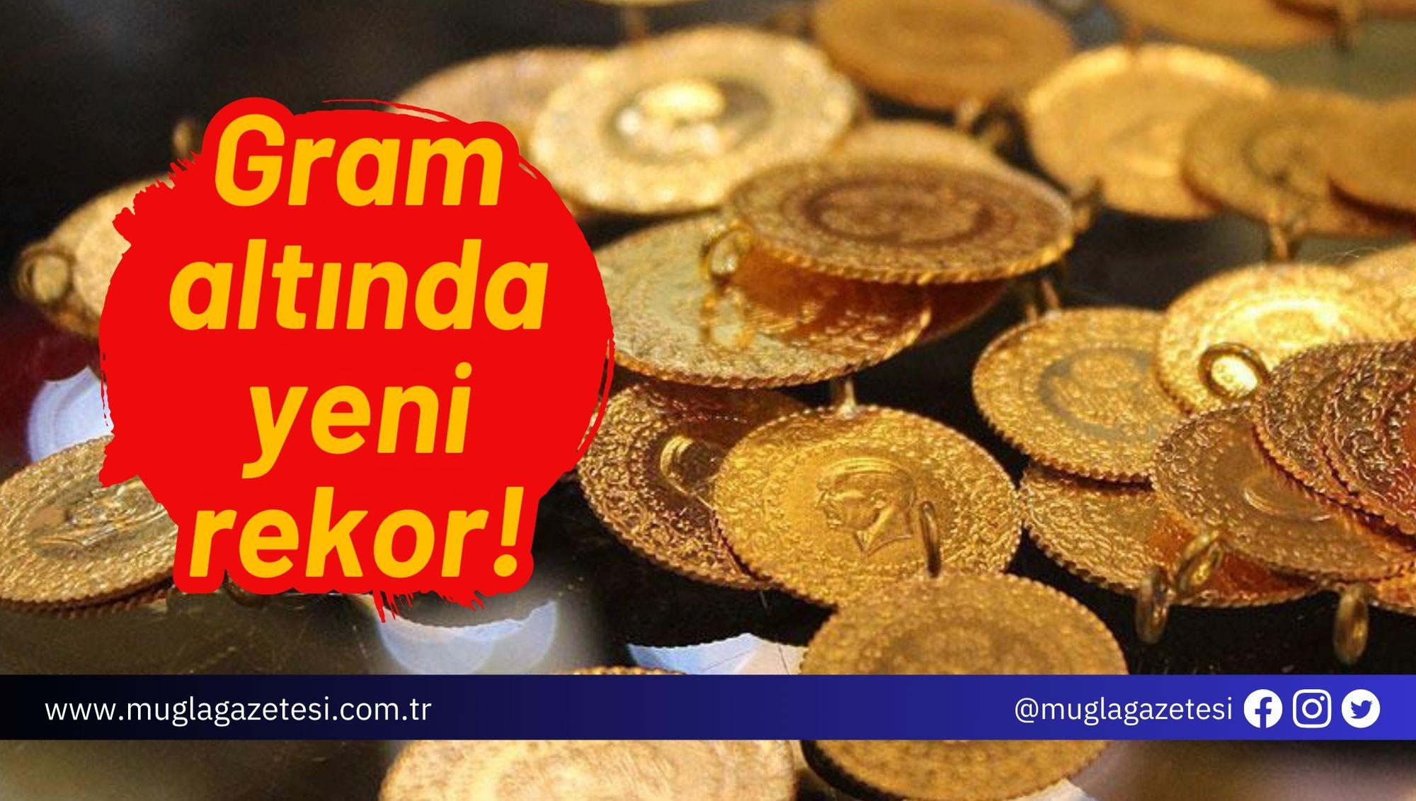 Gram altında yeni rekor!