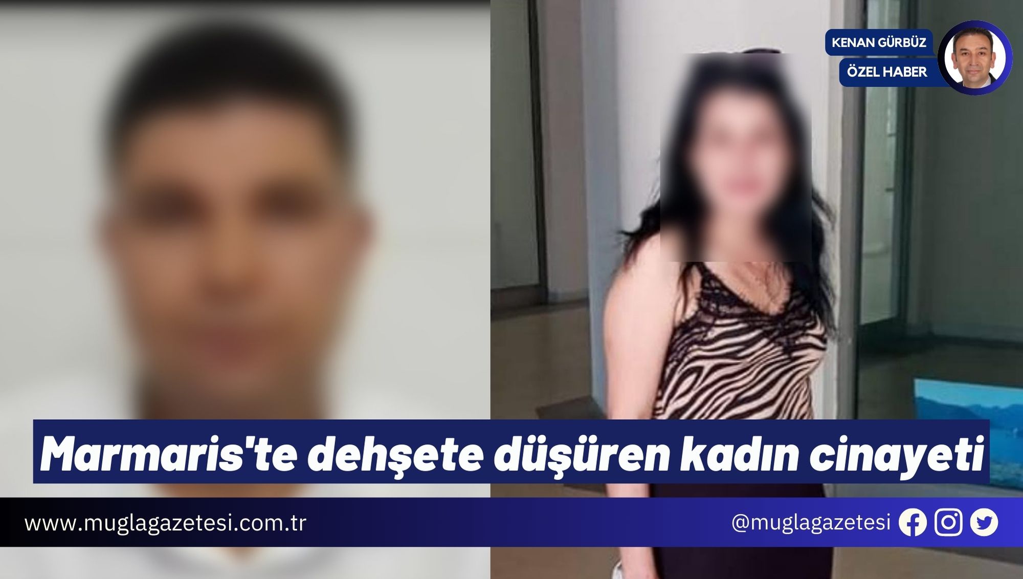 Marmaris'te dehşete düşüren kadın cinayeti