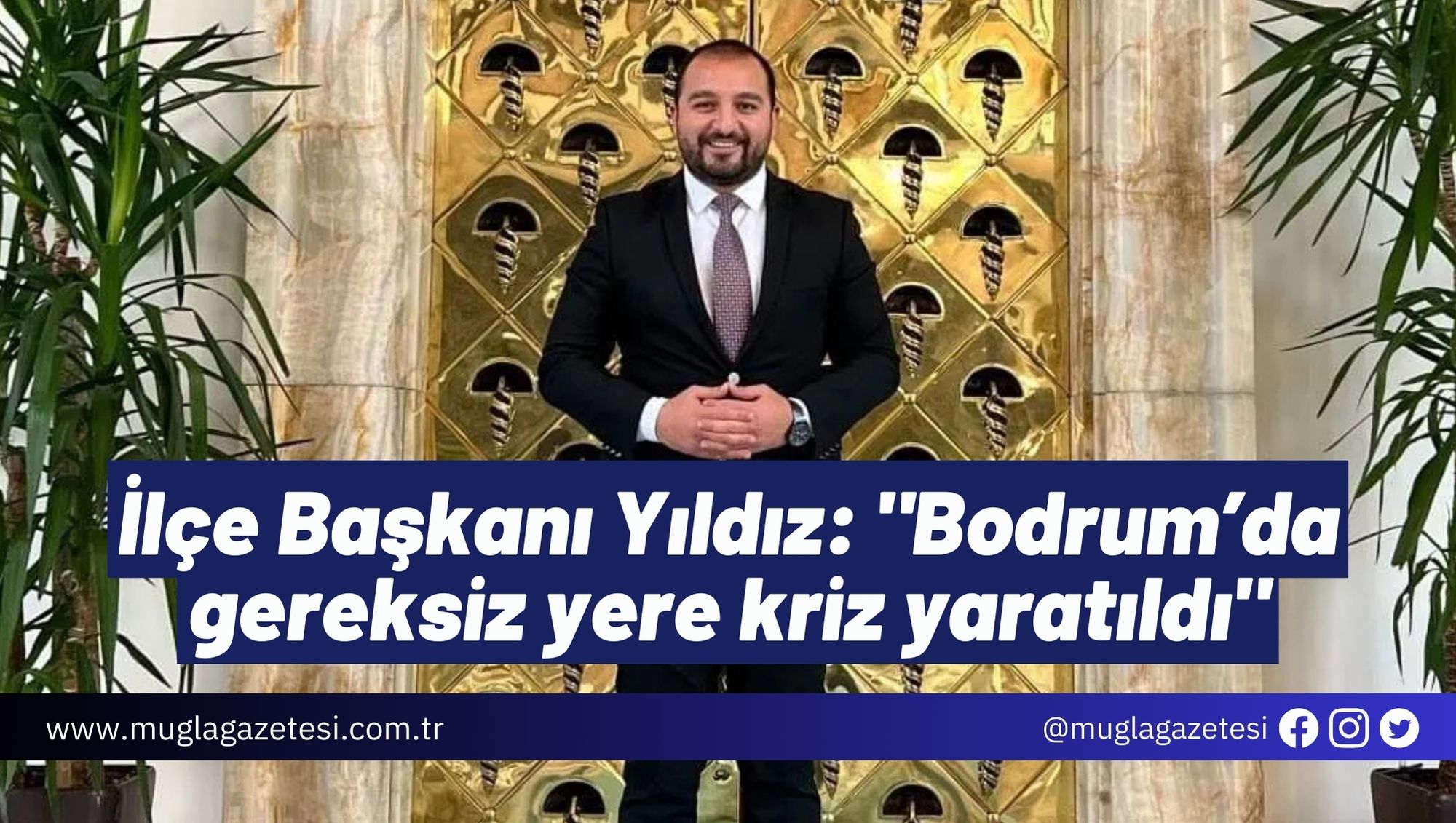 İlçe Başkanı Yıldız: 