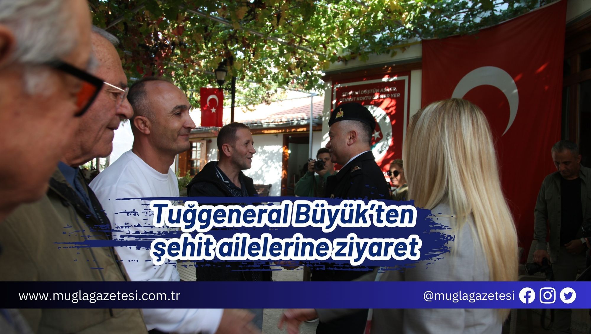 Tuğgeneral Büyük’ten şehit ailelerine ziyaret