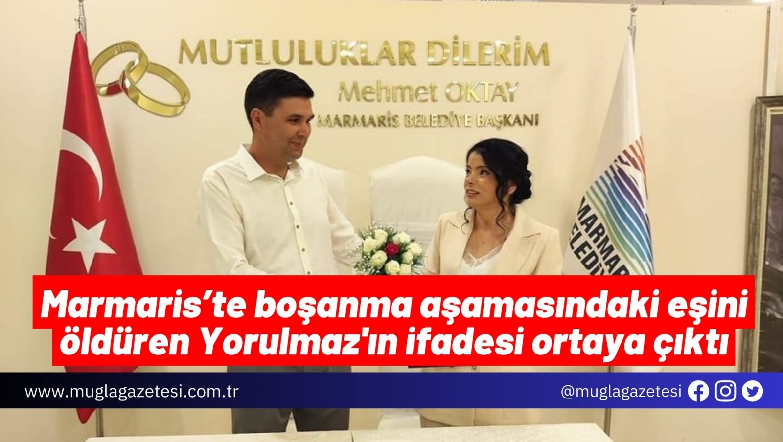 Marmaris'te boşanma aşamasındaki eşini öldüren Yorulmaz'ın ifadesi ortaya çıktı