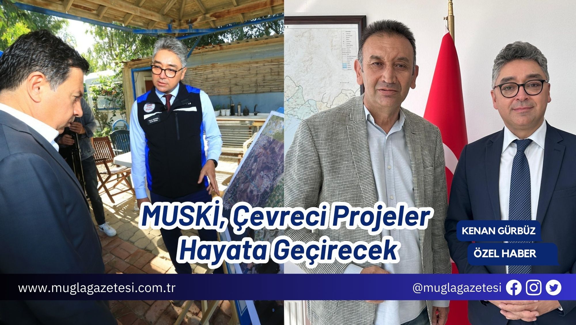 MUSKİ, Dünya Kenti Muğla'da Çevreci Projeler Hayata Geçirecek