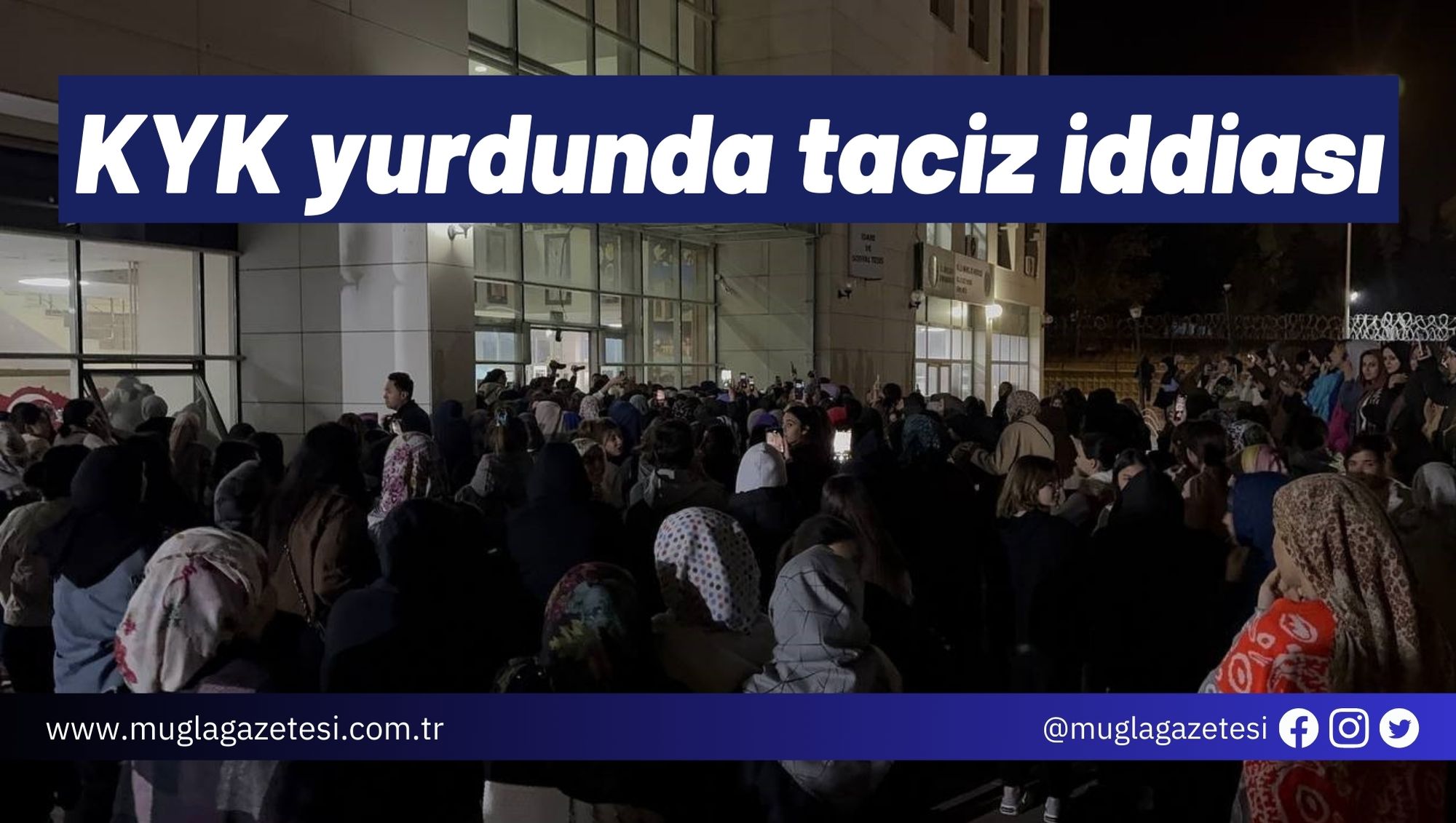 KYK yurdunda taciz iddiası