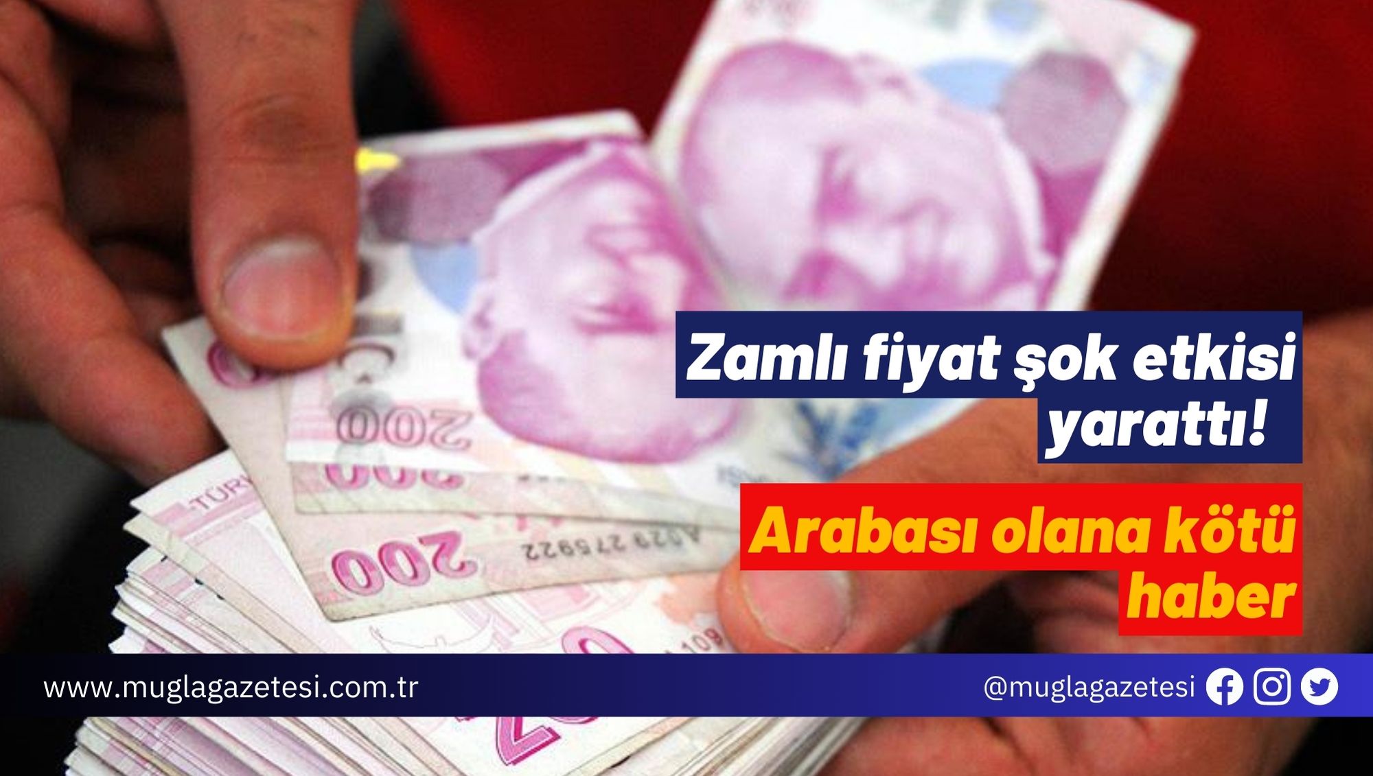 Zamlı fiyat şok etkisi yarattı! Arabası olana kötü haber
