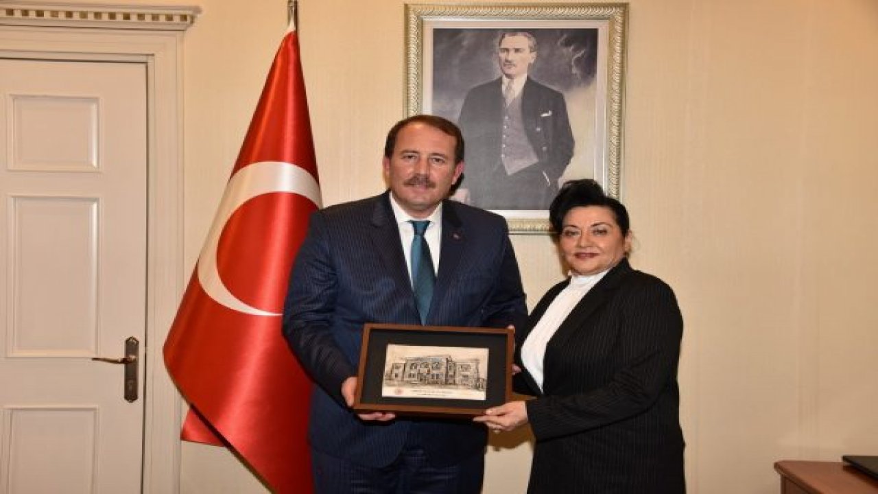 Harun Karacan'dan Vali Civelek'e Ziyaret