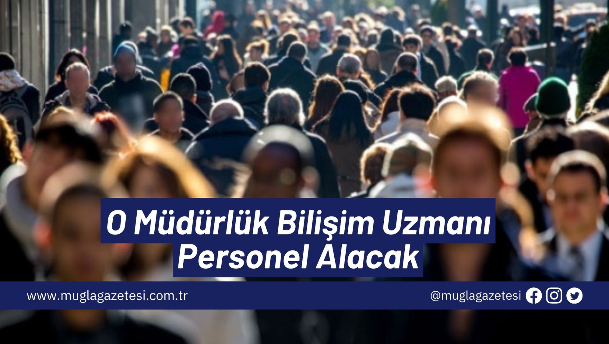 O Müdürlük Bilişim Uzmanı Personel Alacak