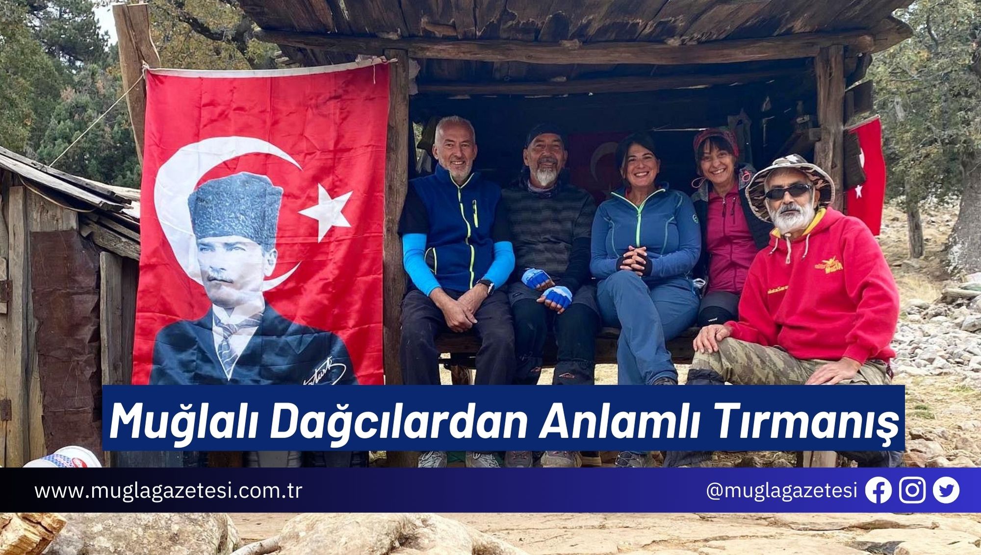 Muğlalı Dağcılardan Anlamlı Tırmanış