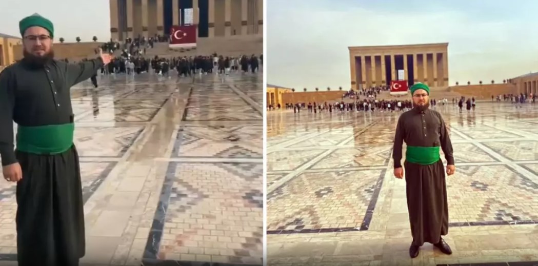 Anıtkabir'de Yaşanan Sıra Dışı Görüntü: Sosyal Medyayı Salladı