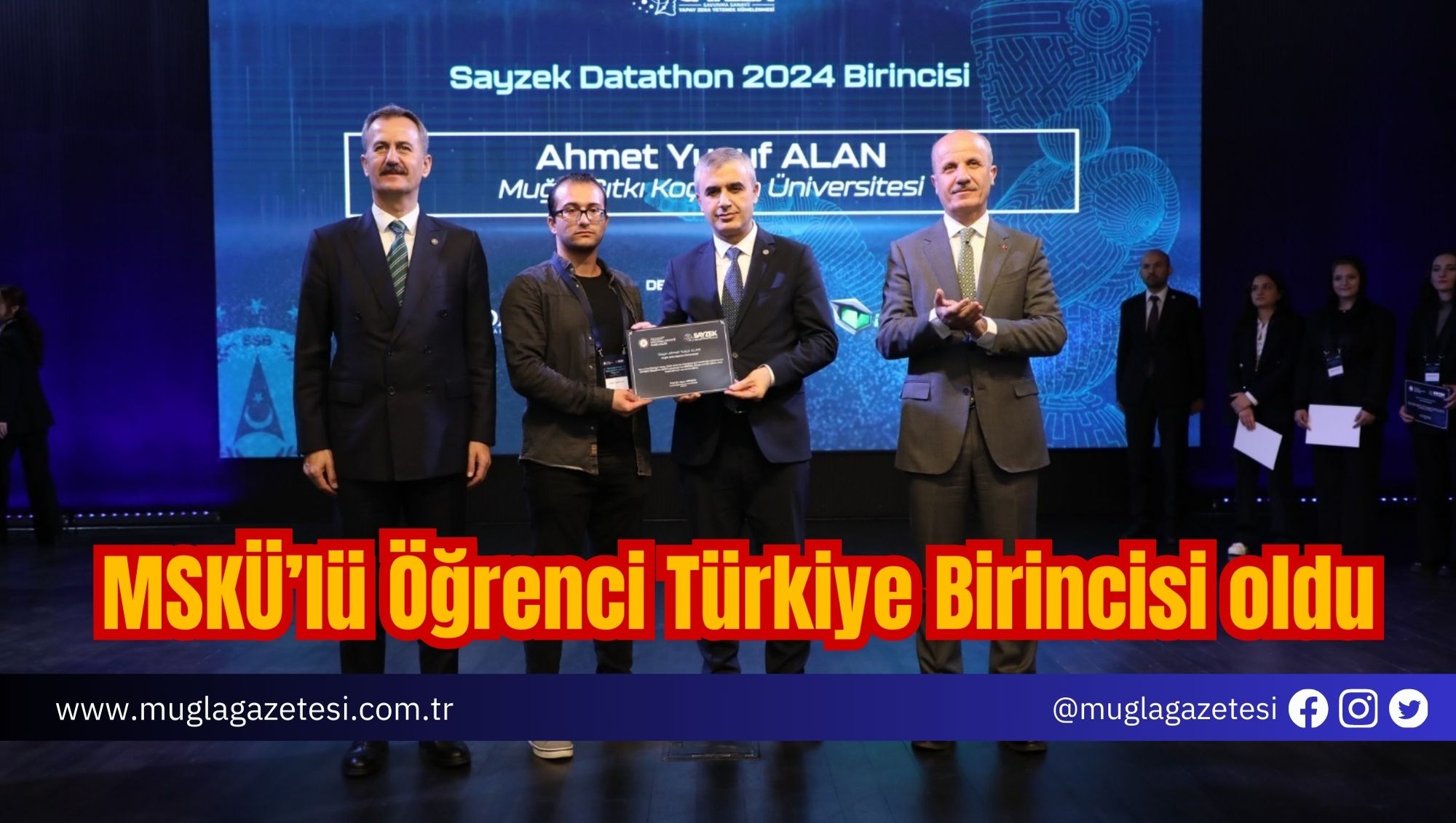 MSKÜ’lü Öğrenci Türkiye Birincisi oldu