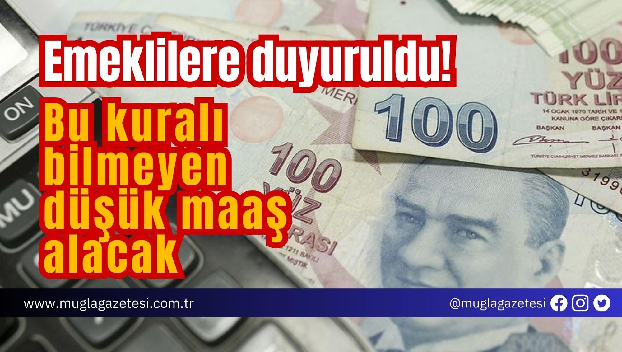 Emeklilere duyuruldu! Bu kuralı bilmeyen düşük maaş alacak