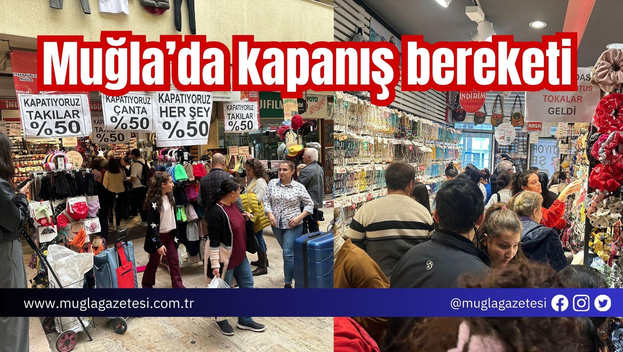 Muğla’da kapanış bereketi